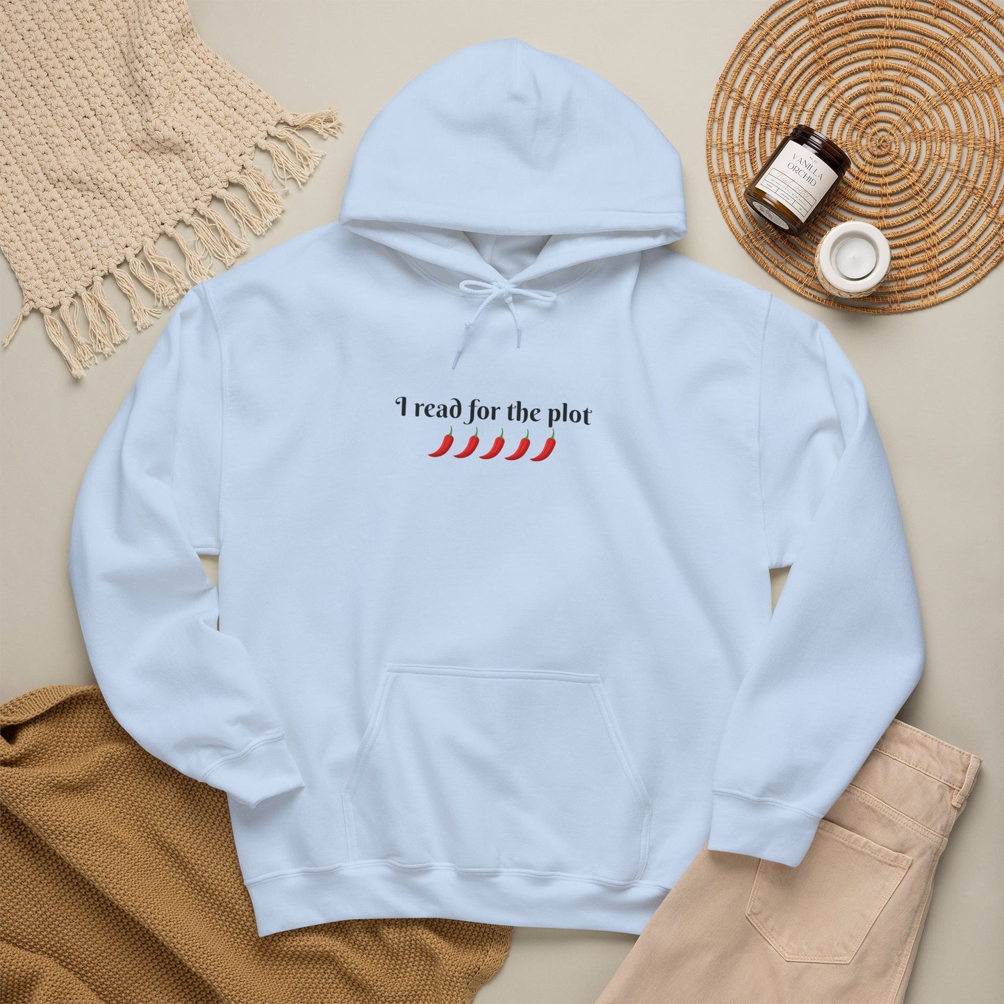 I Read For The Plot Hoodie