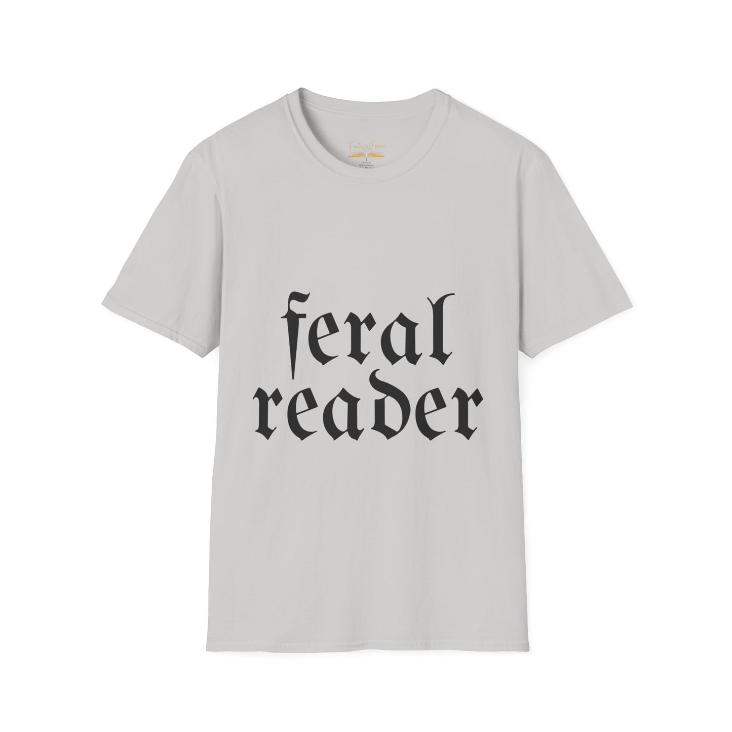 Feral Reader Cotton T-Shirt