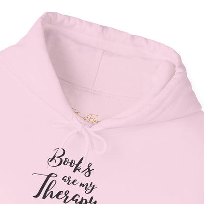 Books Are My Therapy Hoodie