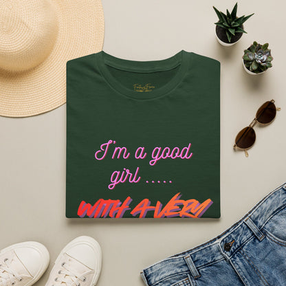 Good Girl, Dirty Kindle Cotton T-Shirt