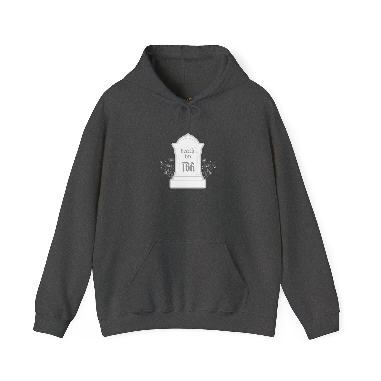 Death By TBR (white script) Hoodie