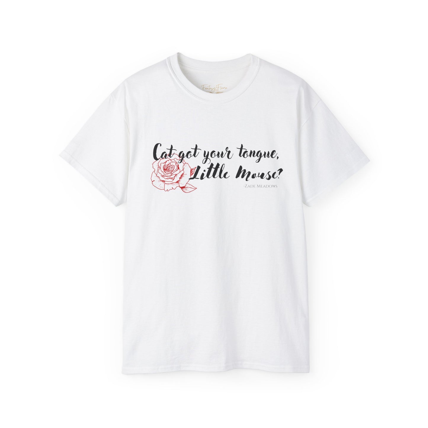 Cat Got Your Tongue Dark Cotton T-Shirt