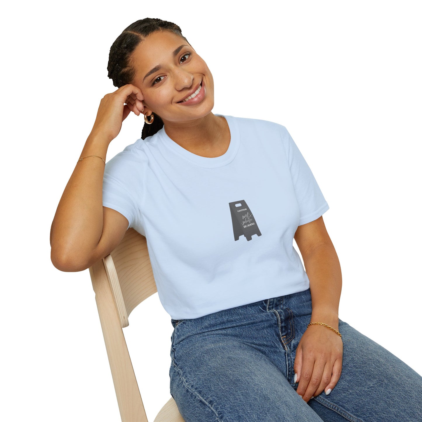 Wet While Reading Cotton T-Shirt