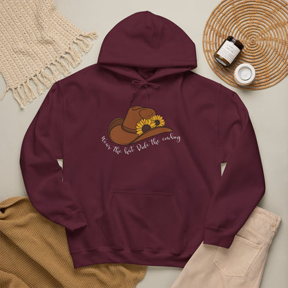 Wear the Hat. Ride the Cowboy Hoodie