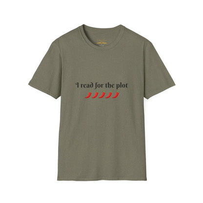 I Read For The Plot Cotton T-Shirt