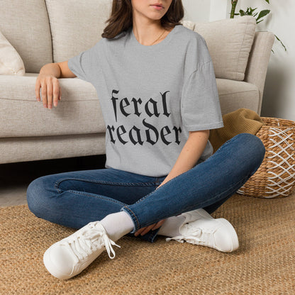 Feral Reader Cotton T-Shirt