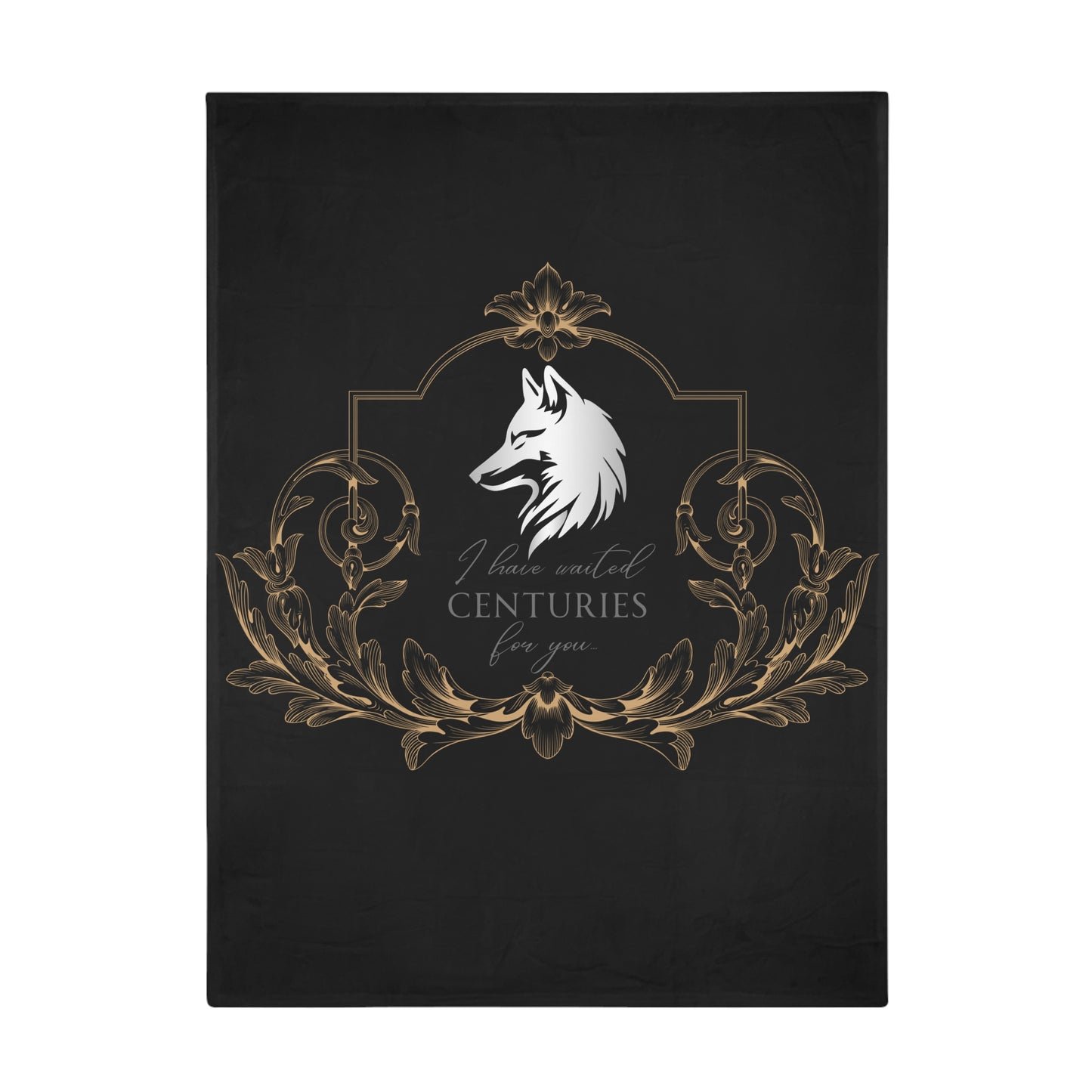 Officially Licensed Anassa Centuries Plush Fleece Blanket - Black