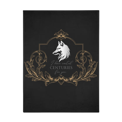 Officially Licensed Anassa Centuries Plush Fleece Blanket - Black