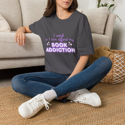 Book Addiction Cotton T-Shirt