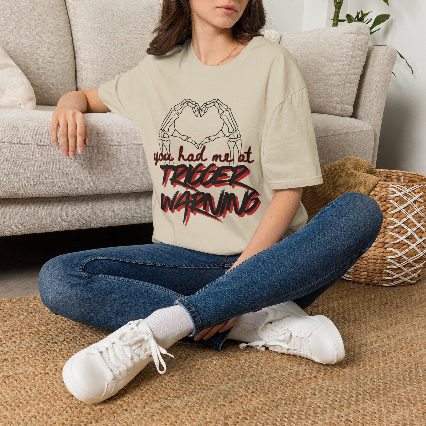 You Had Me At Trigger Warning Cotton T-Shirt