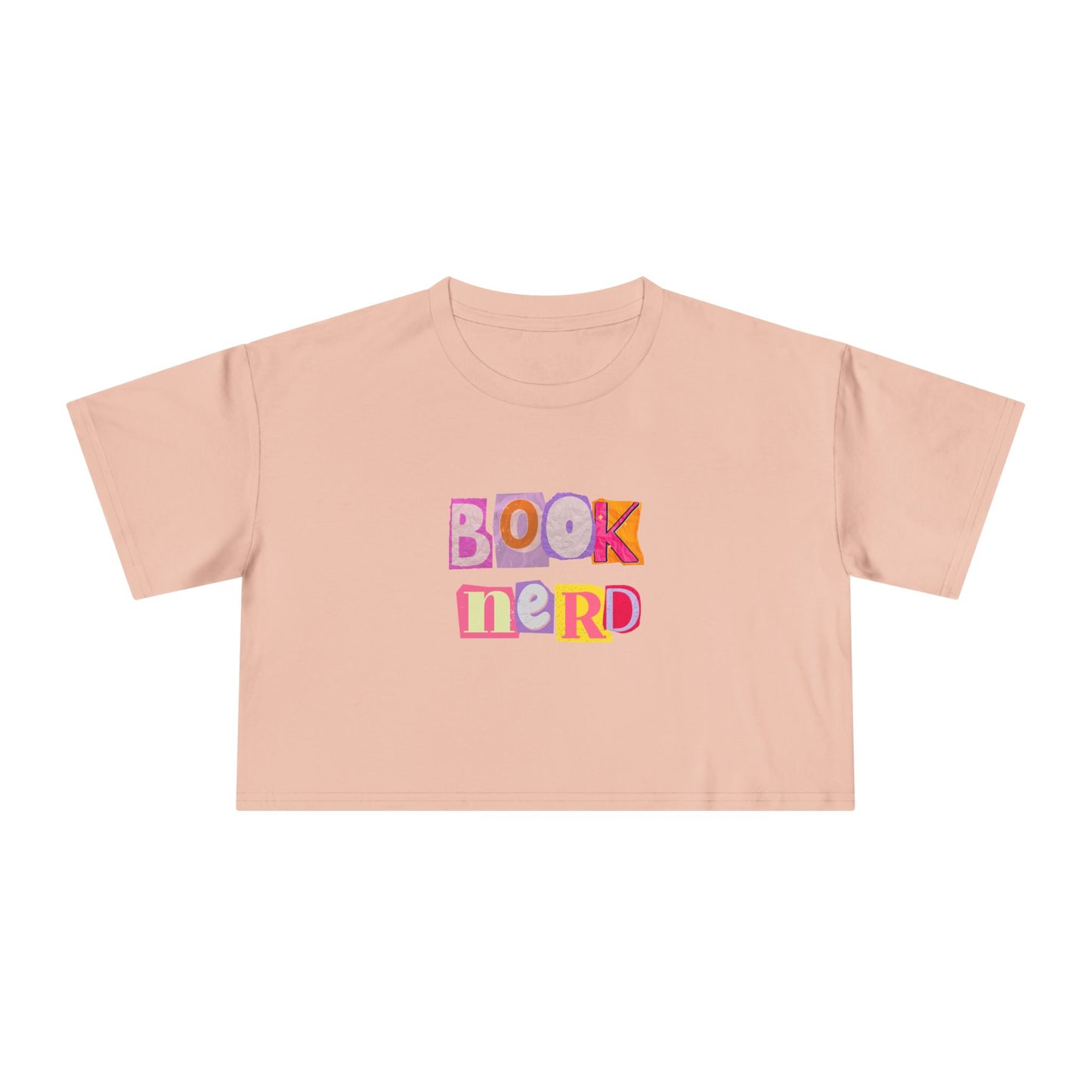 Book Nerd Crop Tee