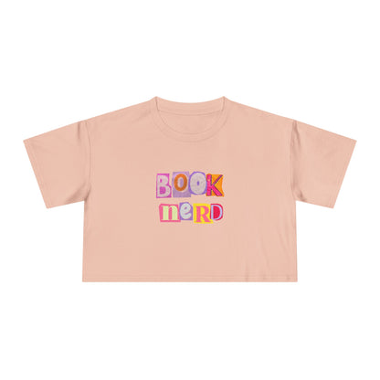 Book Nerd Crop Tee