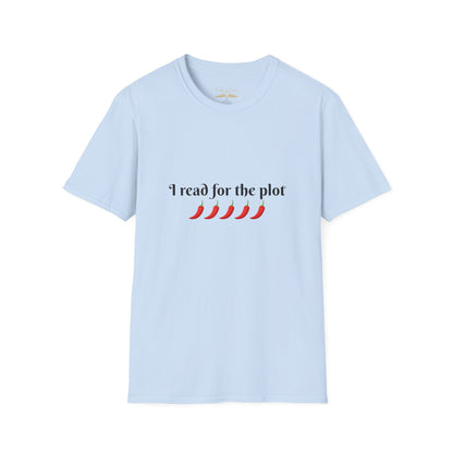 I Read For The Plot Cotton T-Shirt