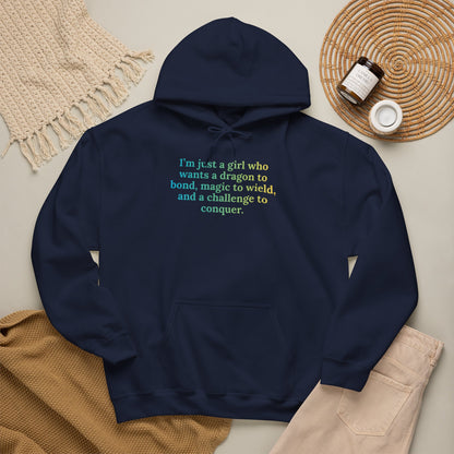 Just A Girl Hoodie (alt)