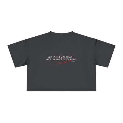 Sibby Dark Crop Tee