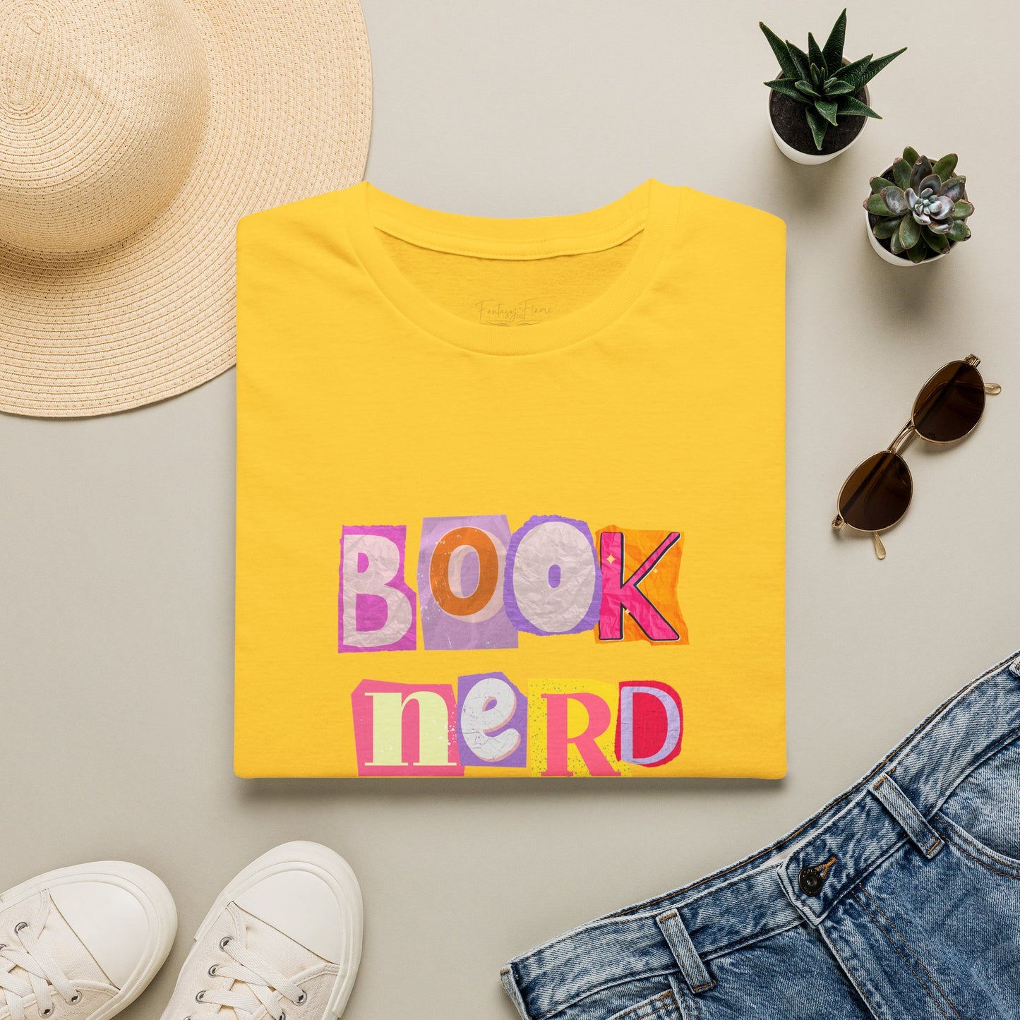 Book Nerd Cotton T-Shirt