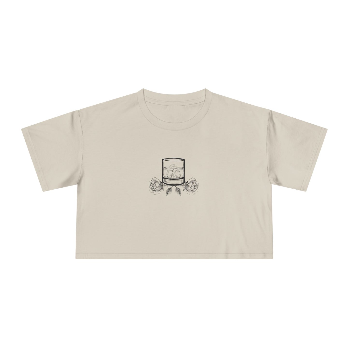 Stars Light Crop Tee