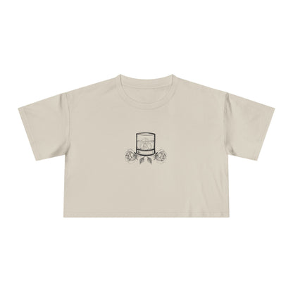 Stars Light Crop Tee