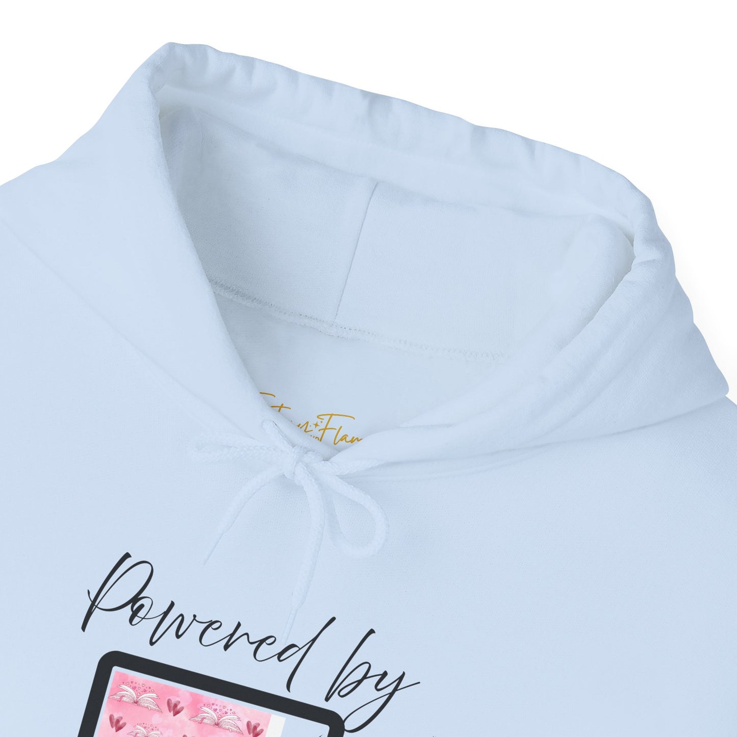 Powered By Romance Novels Hoodie