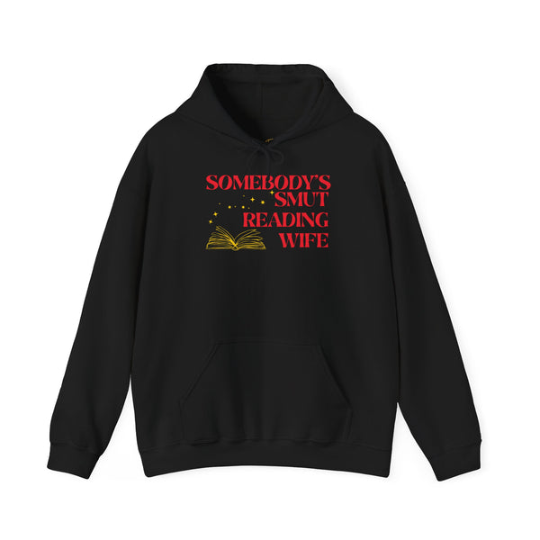 Somebody's Smut Reading Wife (yellow book) Hoodie