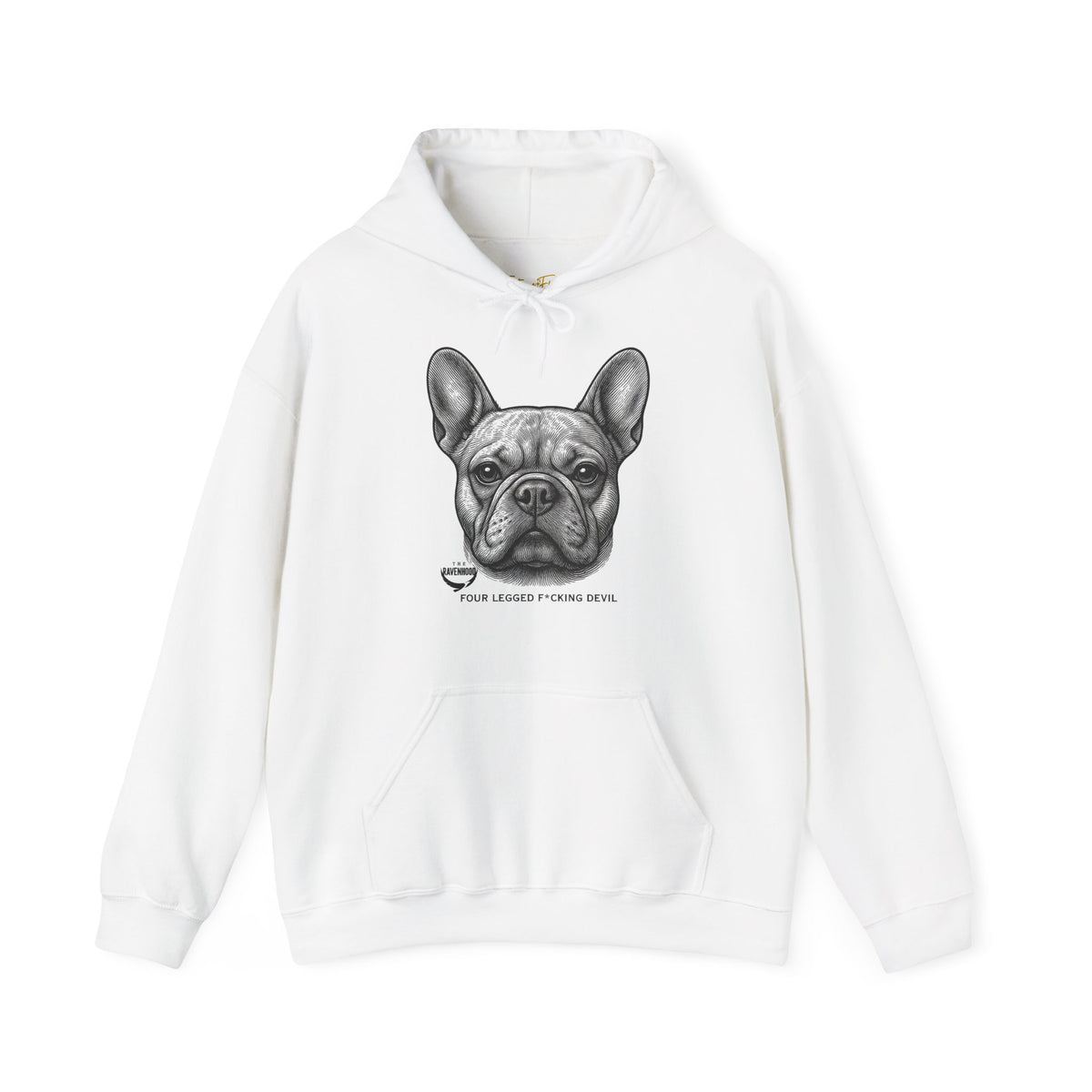 Officially Licensed Beau Black Script Hoodie