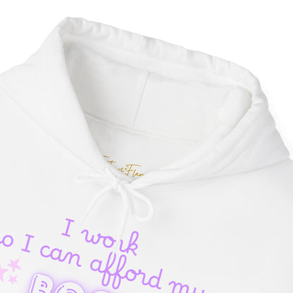 I Work to Afford My Book Addiction Hoodie