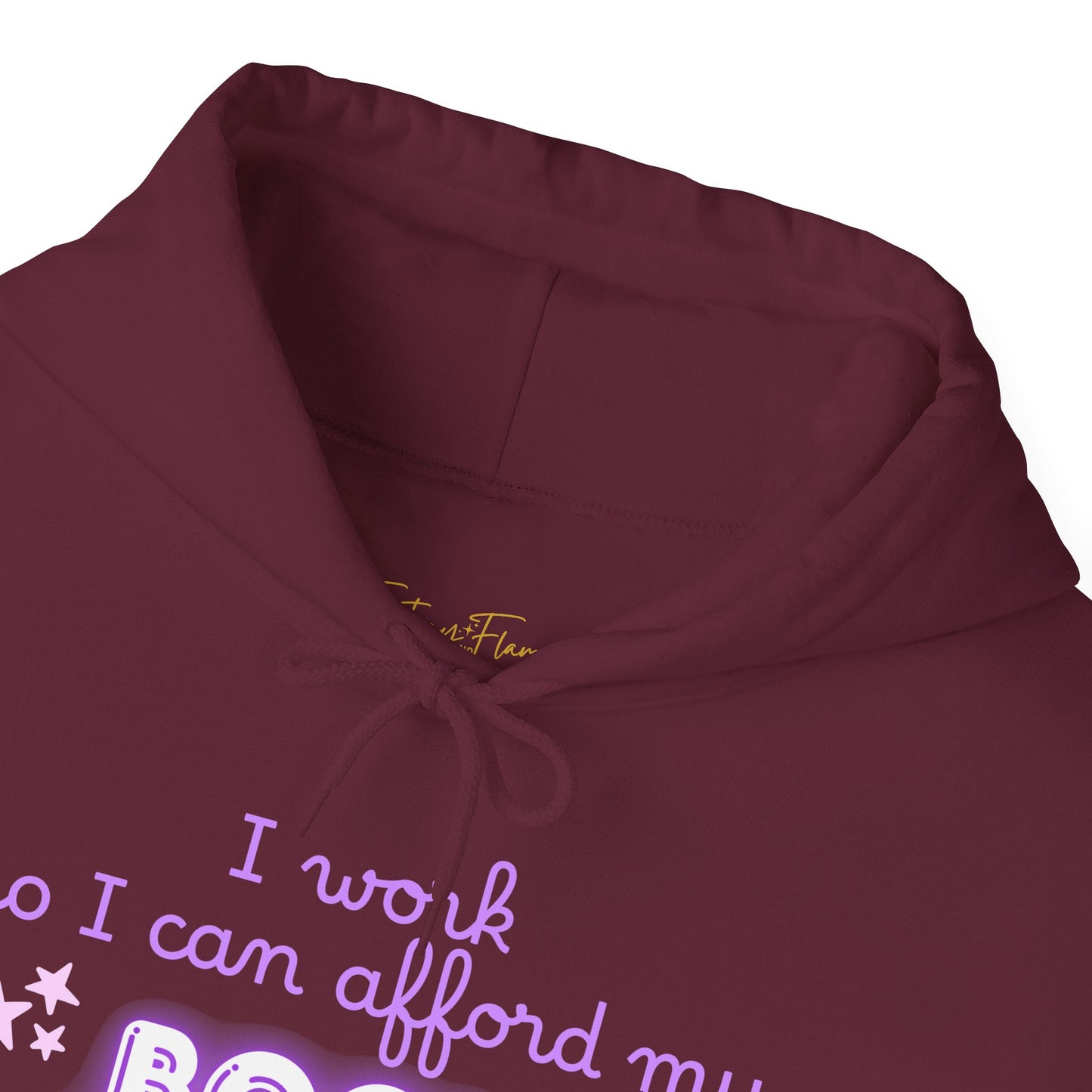 I Work to Afford My Book Addiction Hoodie
