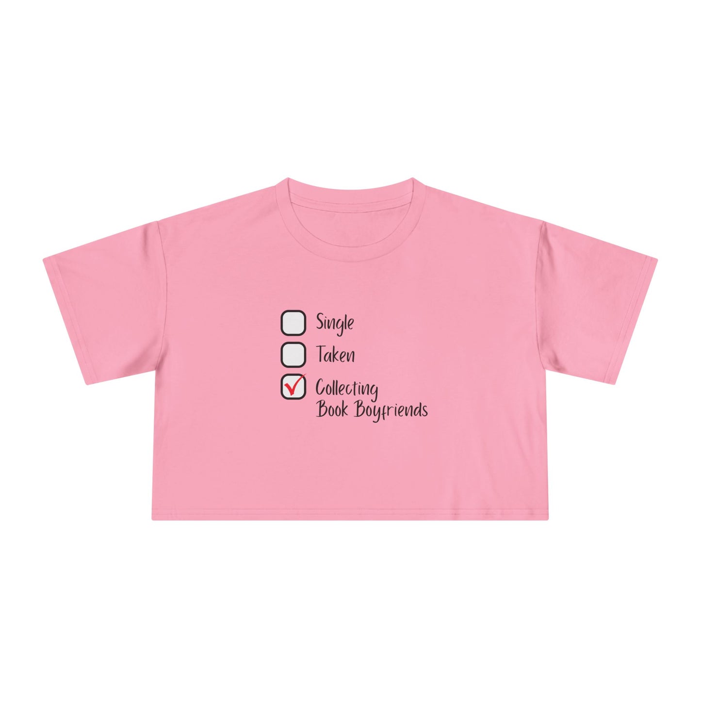 Collecting Book Boyfriends Crop Tee