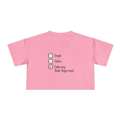 Collecting Book Boyfriends Crop Tee