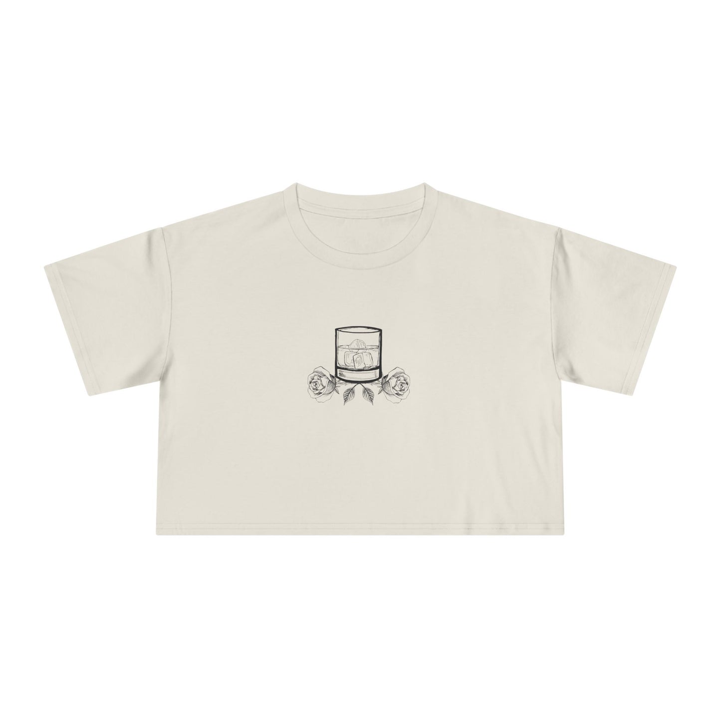 Stars Light Crop Tee