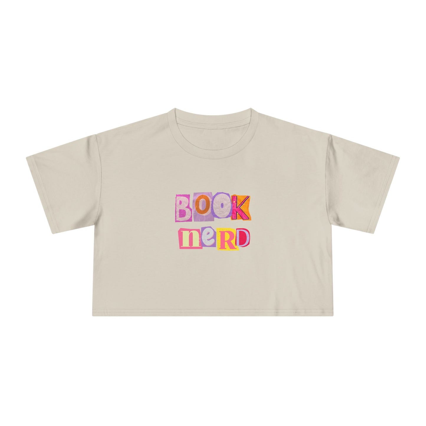 Book Nerd Crop Tee