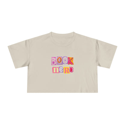Book Nerd Crop Tee