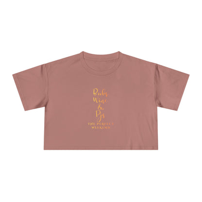 The Perfect Weekend Crop Tee