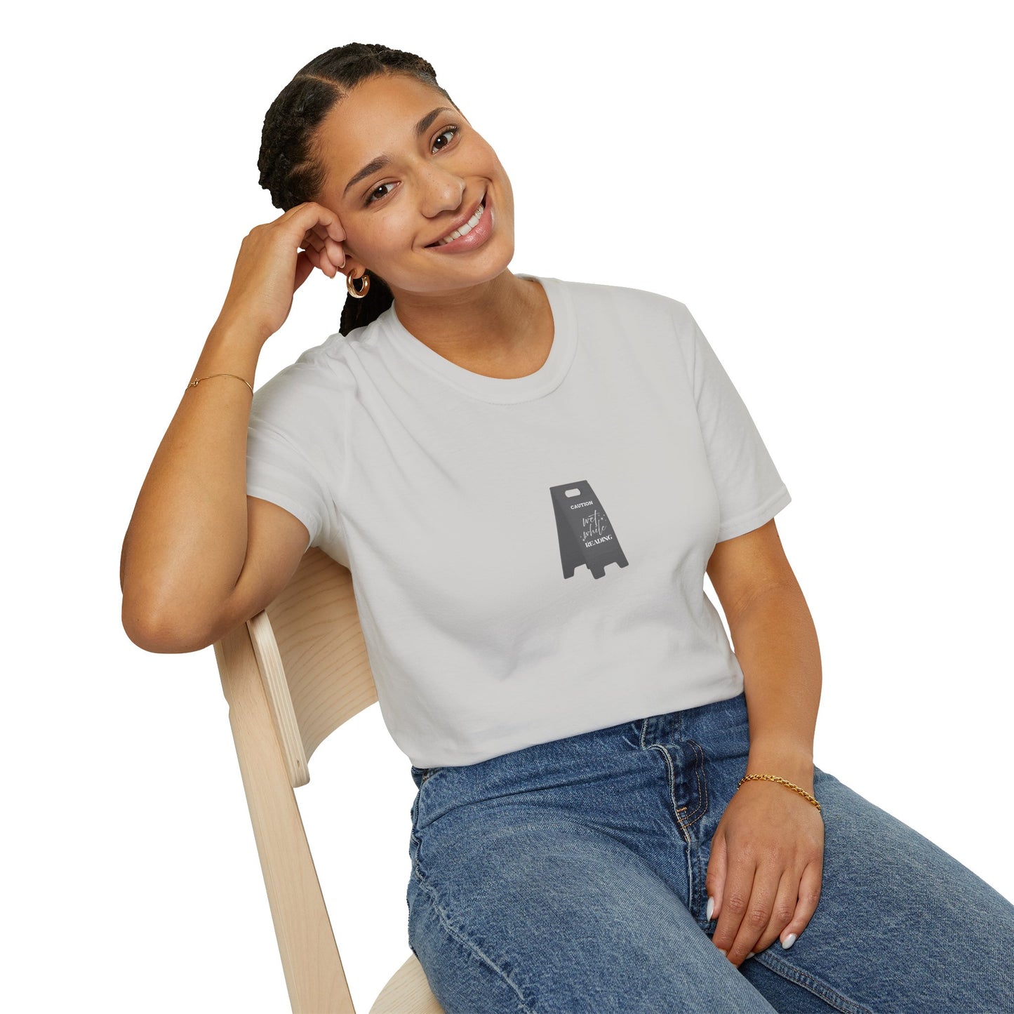Wet While Reading Cotton T-Shirt