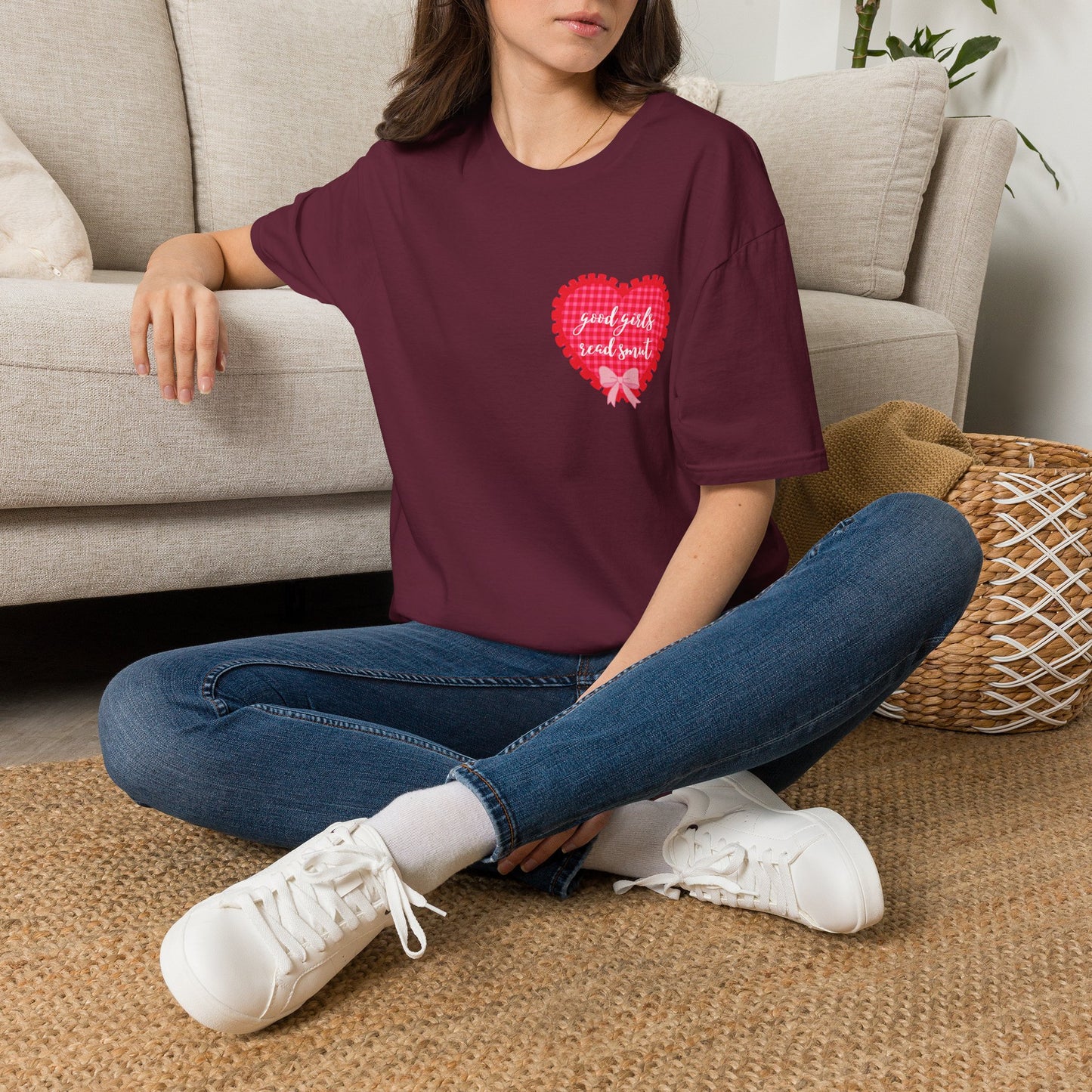 Good Girls Read Smut Cotton T-Shirt