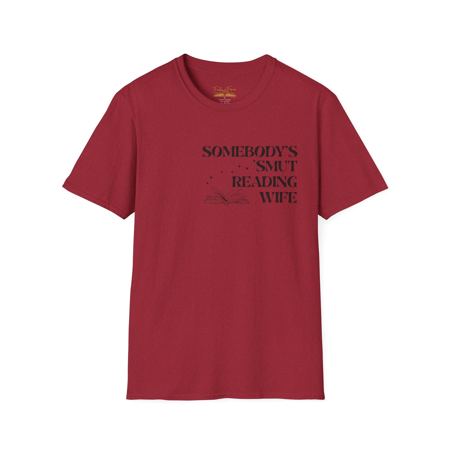 Somebody's Smut Reading Wife Cotton T-Shirt