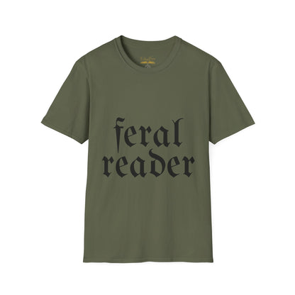 Feral Reader Cotton T-Shirt