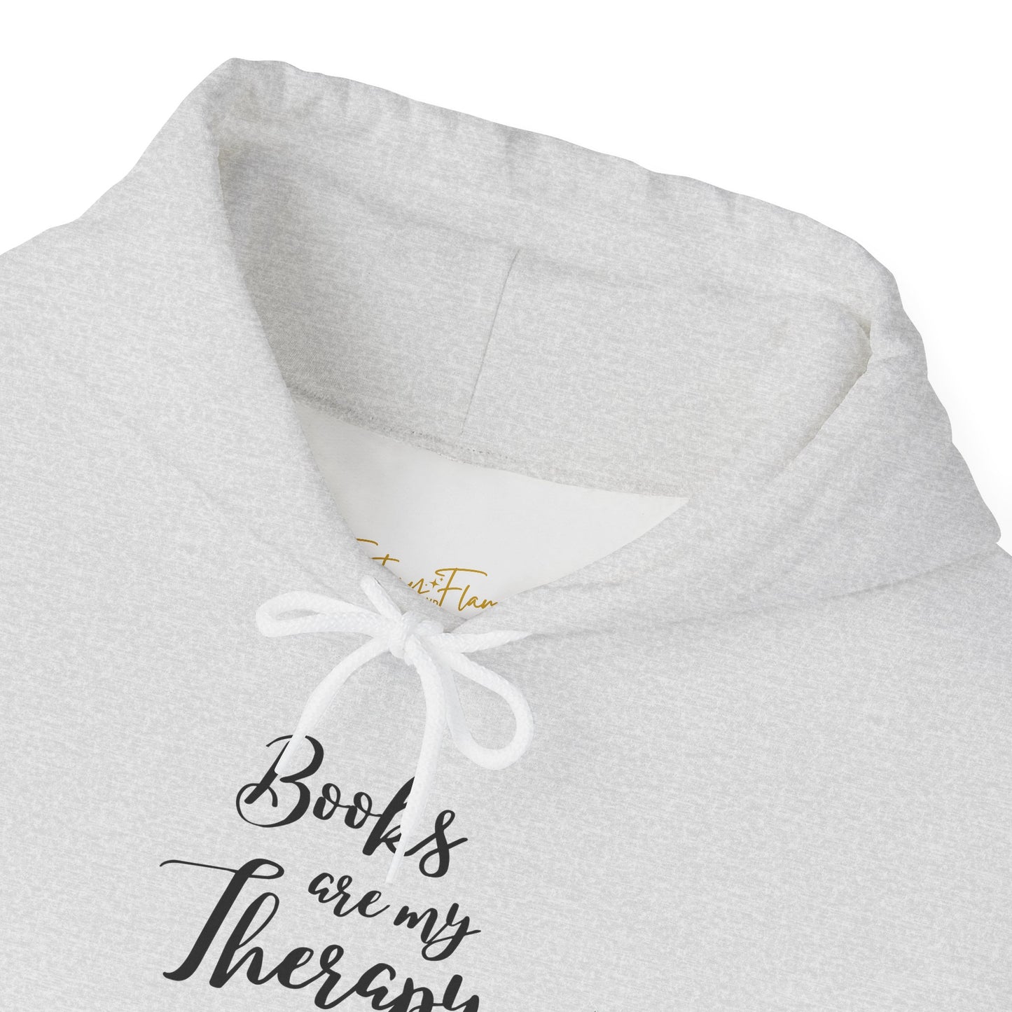 Books Are My Therapy Hoodie