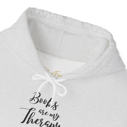 Books Are My Therapy Hoodie