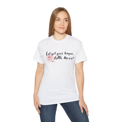Cat Got Your Tongue Dark Cotton T-Shirt