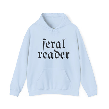Feral Reader (black script) Hoodie