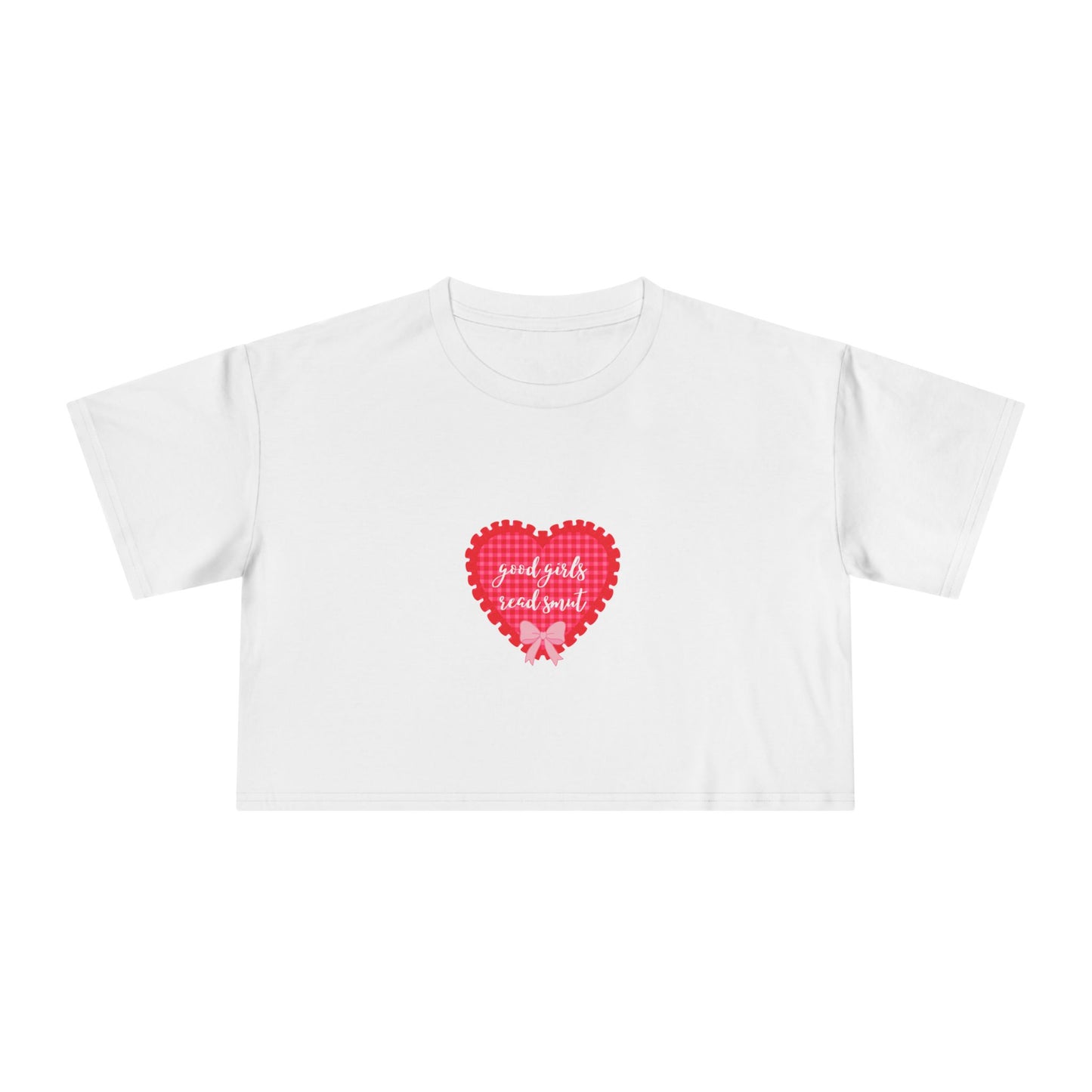Good Girls Read Smut Crop Tee