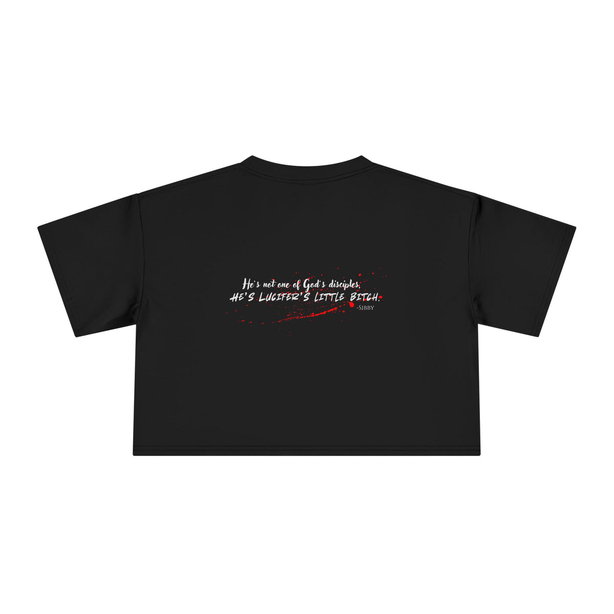 Officially Licensed Sibby Dark Crop Tee