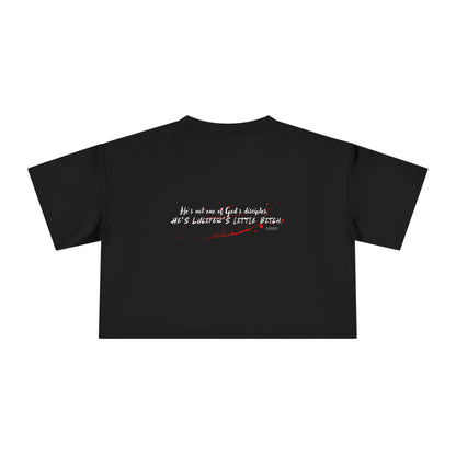 Officially Licensed Sibby Dark Crop Tee
