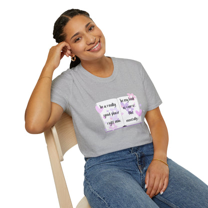 In A Good Place Cotton T-Shirt