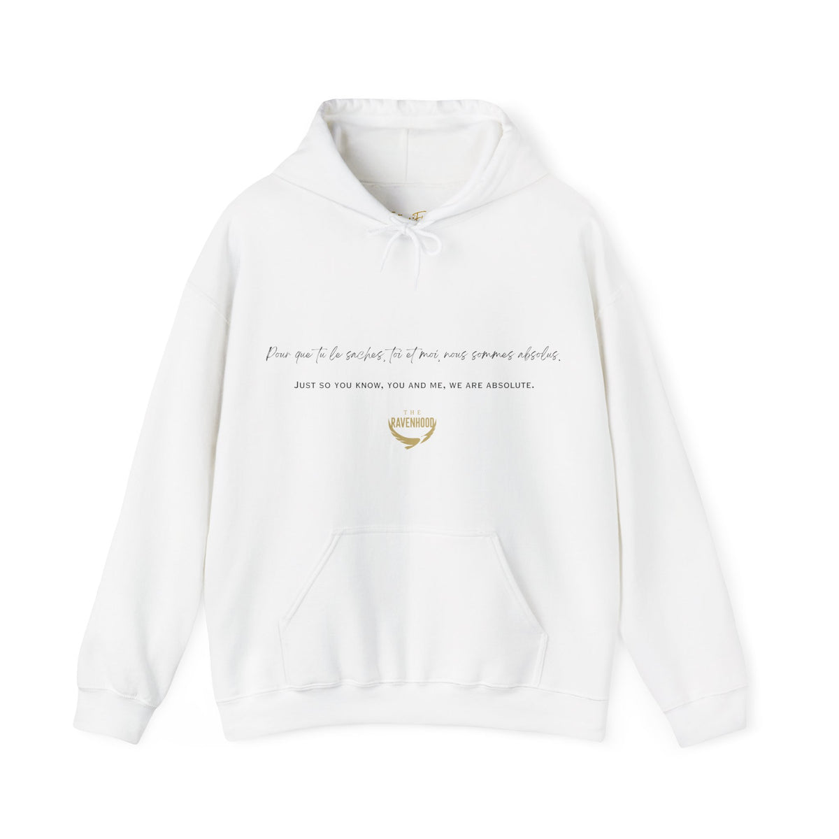 Officially Licensed French Tobias Black Script Hoodie