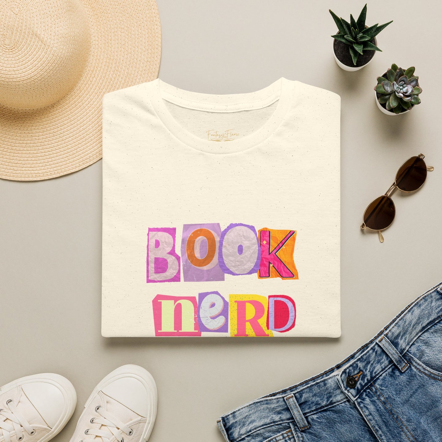 Book Nerd Cotton T-Shirt