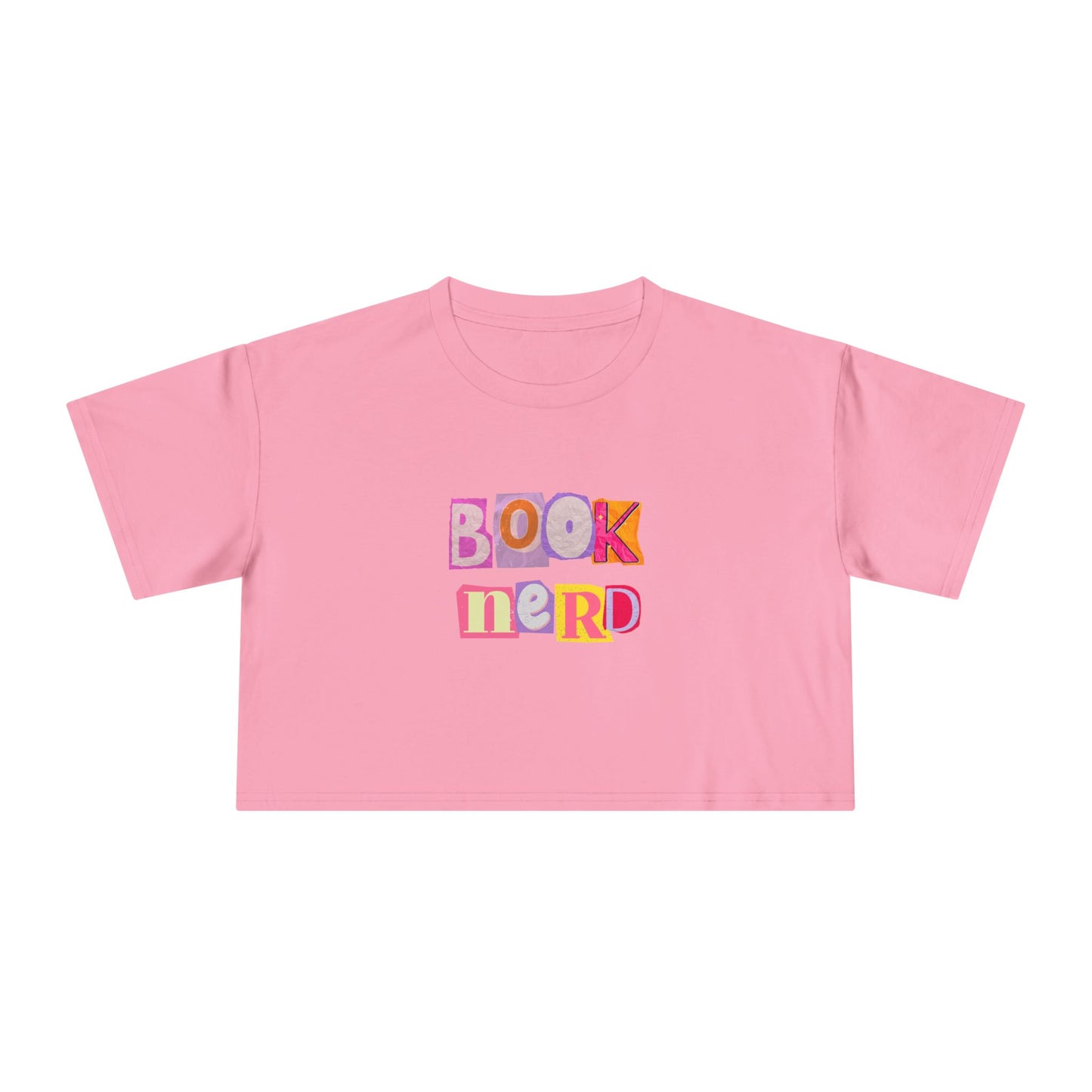 Book Nerd Crop Tee
