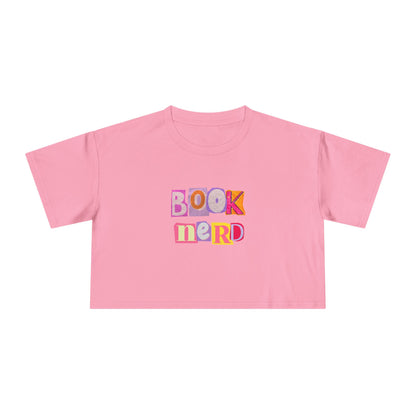 Book Nerd Crop Tee