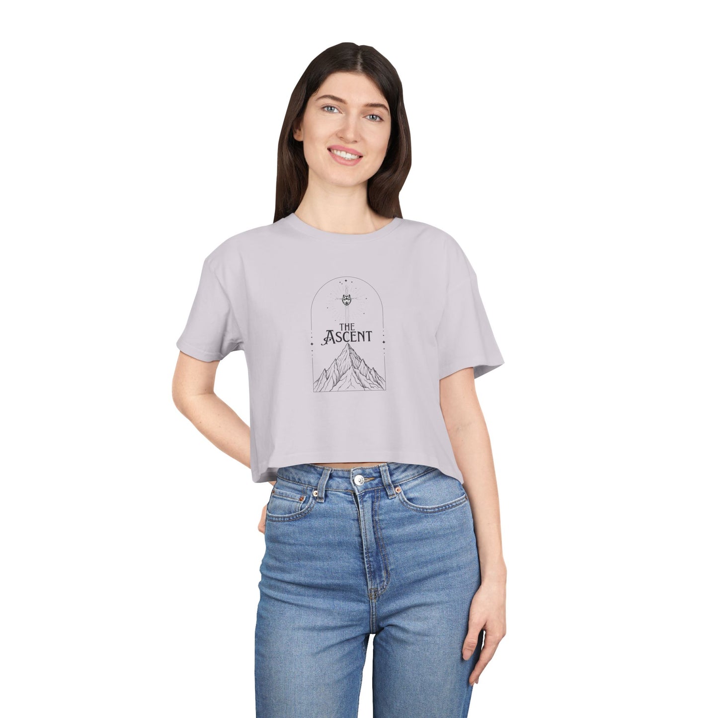 Officially Licensed The Ascent Crop Tee
